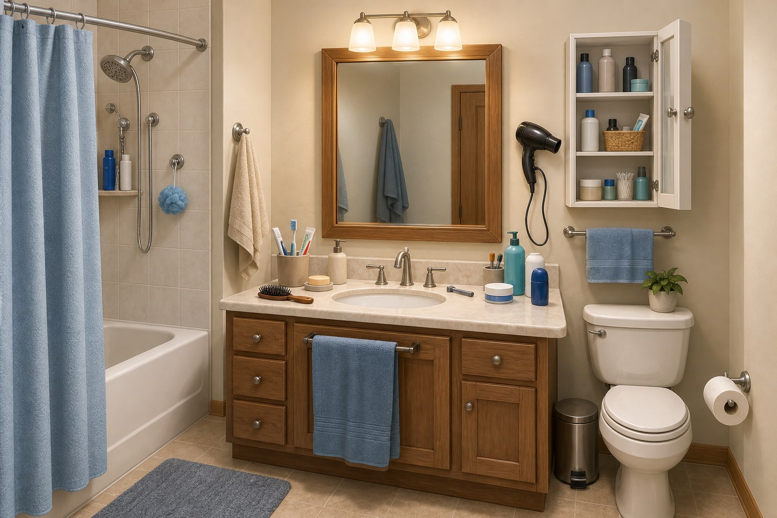 El baño cotidiano / חדר רחצה יומיומי