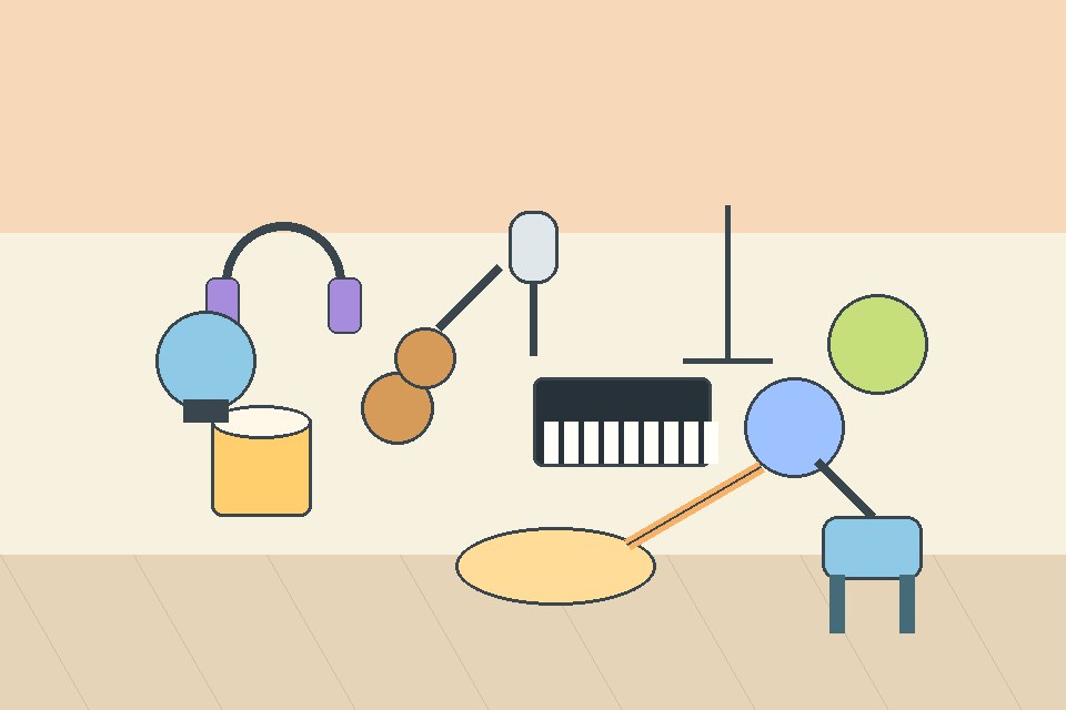 La sala de música / חדר מוזיקה