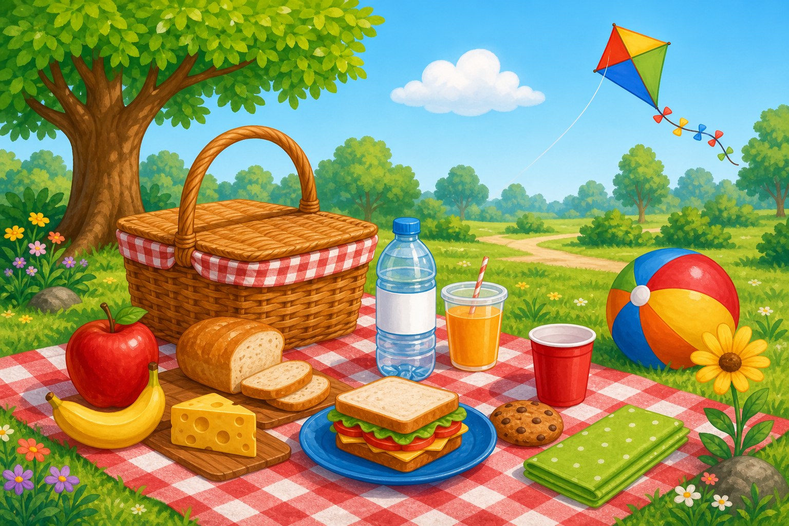 El picnic de colores / פיקניק צבעוני