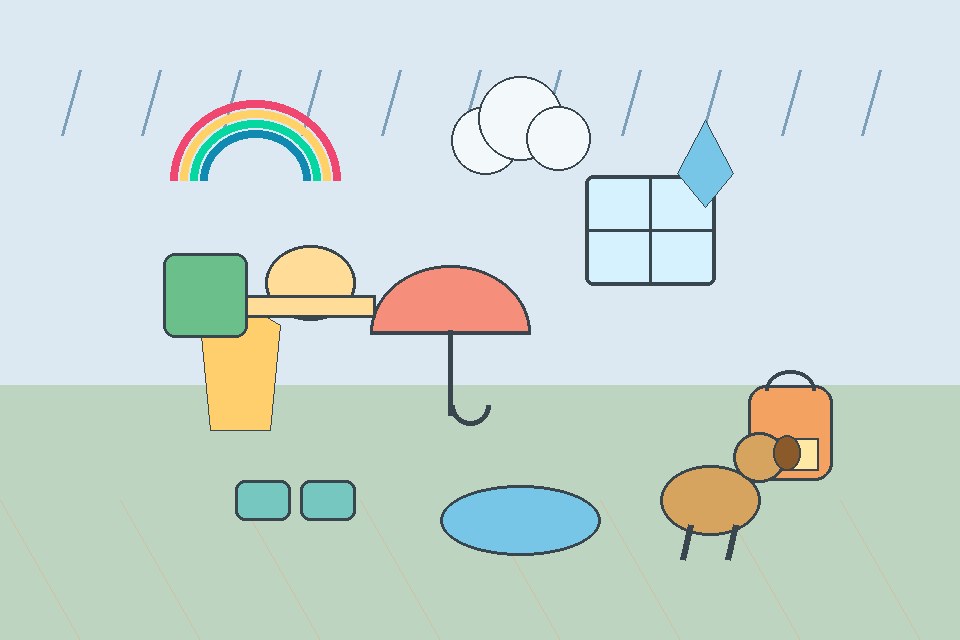 Un día de lluvia / יום גשום