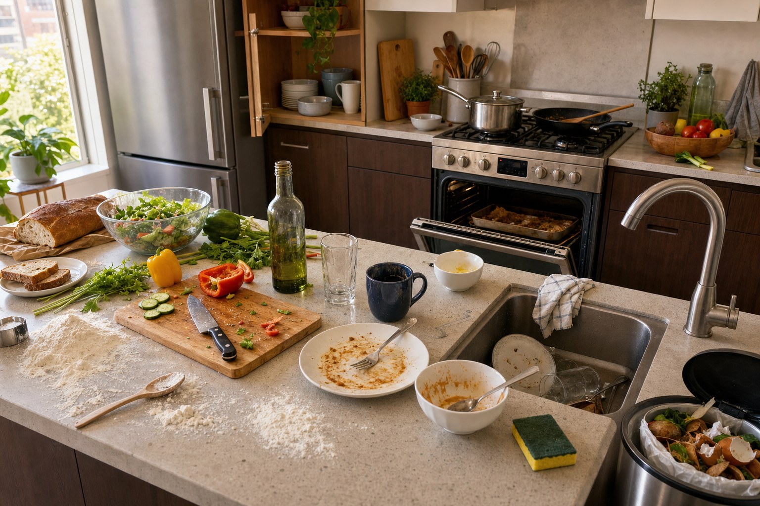 La cocina desordenada / מטבח מבולגן