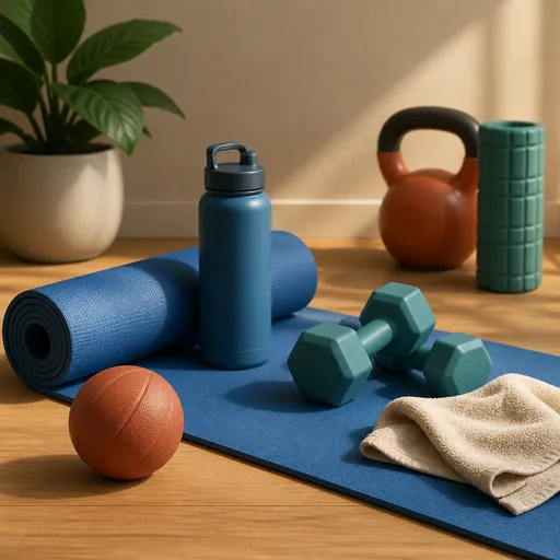 a rotina de treino