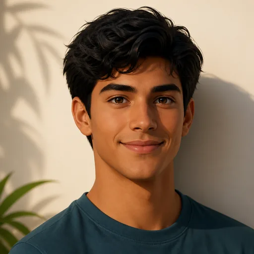 dark-haired
