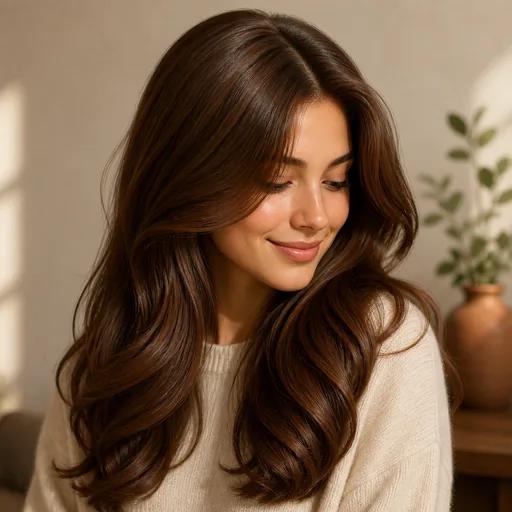 brown-haired